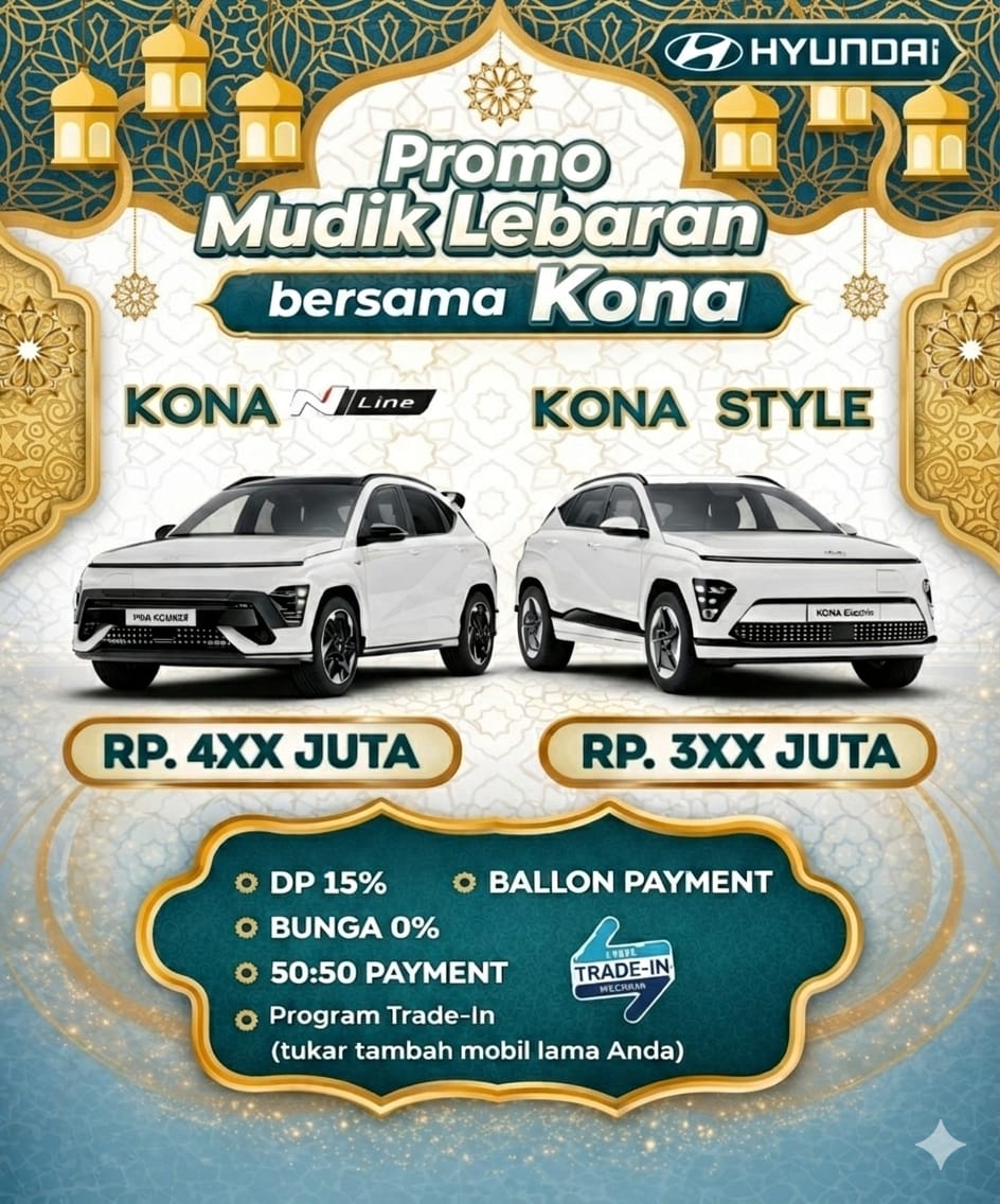 Mudik Lebaran 2026 Bersama Hyundai Kona
