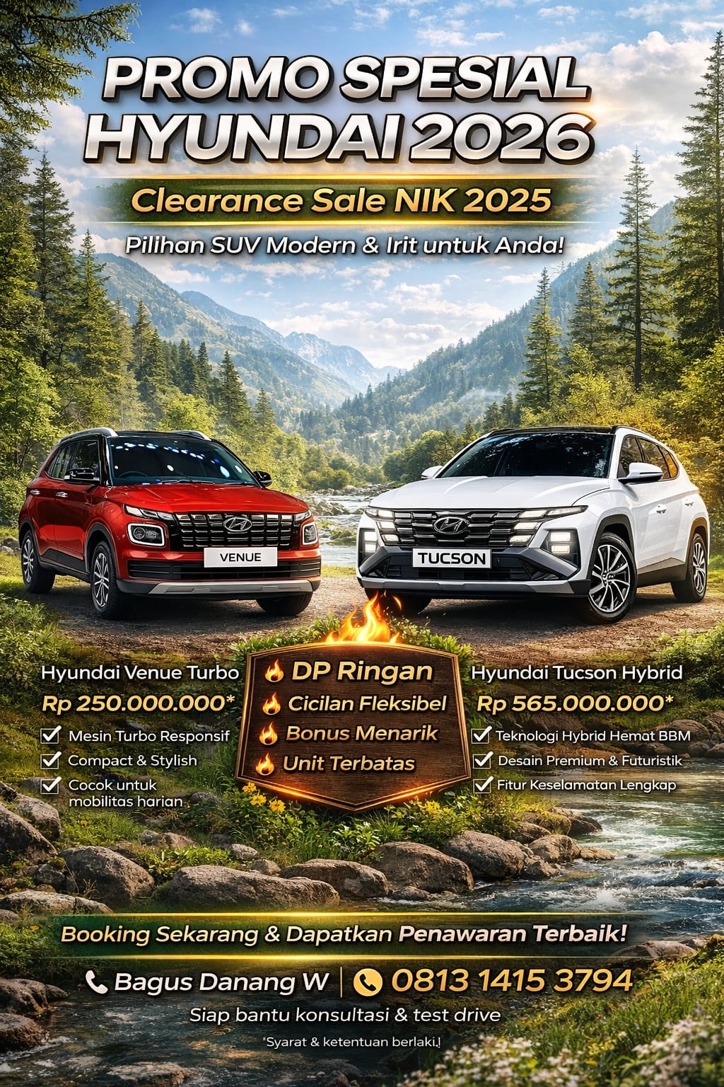 Promo Spesial Hyundai 2026: Kesempatan Terbaik Miliki SUV Impian Anda!